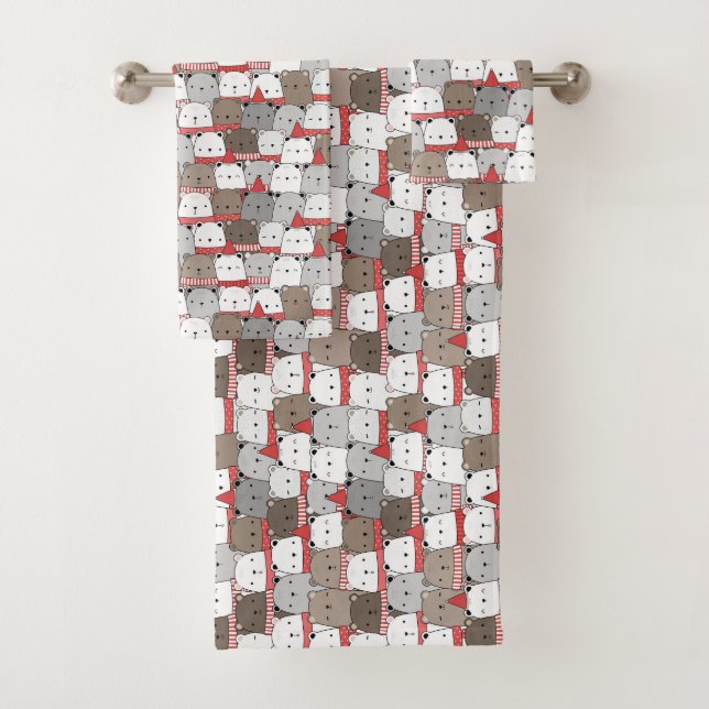 "Cosy Bath Towel Collection : Trending Designs!" (En situation)