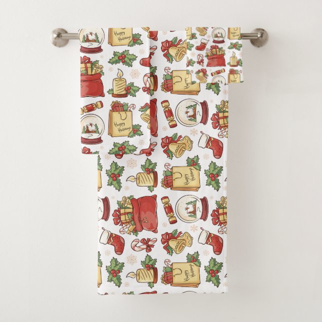 "Cosy Bath Towel Collection : Trending Designs!" (En situation)