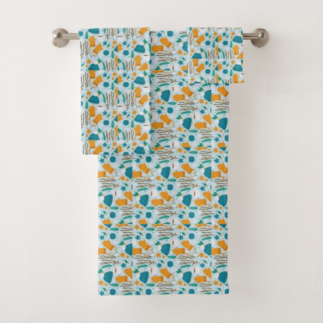 "Cosy Bath Towel Collection : Trending Designs!" (En situation)