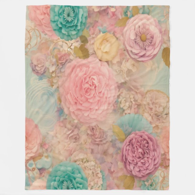 Cosy Bliss ☁️ | Couverture en polaire Premium. (Devant)