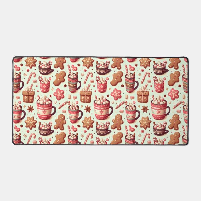 Cosy Christmas Cocoa and Gingerpain Motif (Recto)