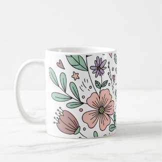Cosy Cottagecore Floral Mug Cadeau