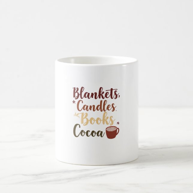 Cosy Fall Checklist Mug | Couvertures Bougies caca (Centre)