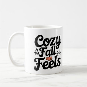 Cosy Fall Feg Mug - Citrouille de la coupe du café