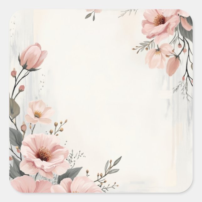 Cosy Floral Sticker (Devant)