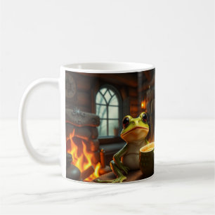 Cosy Frog Café Mug