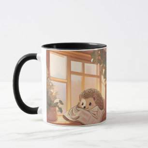 Cosy Hérisson Mug : Une Embrasse Chaleureuse