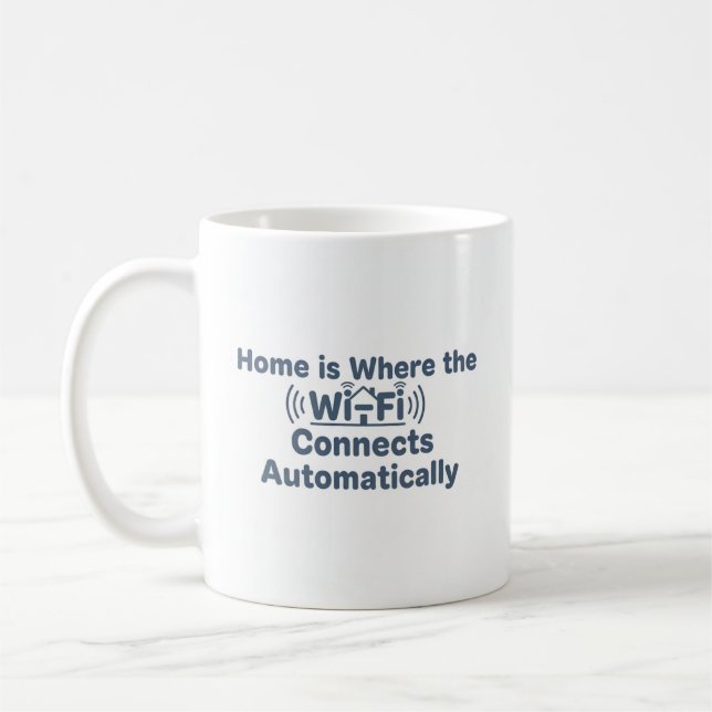 Cosy Introvert Wi-Fi Mug (Gauche)