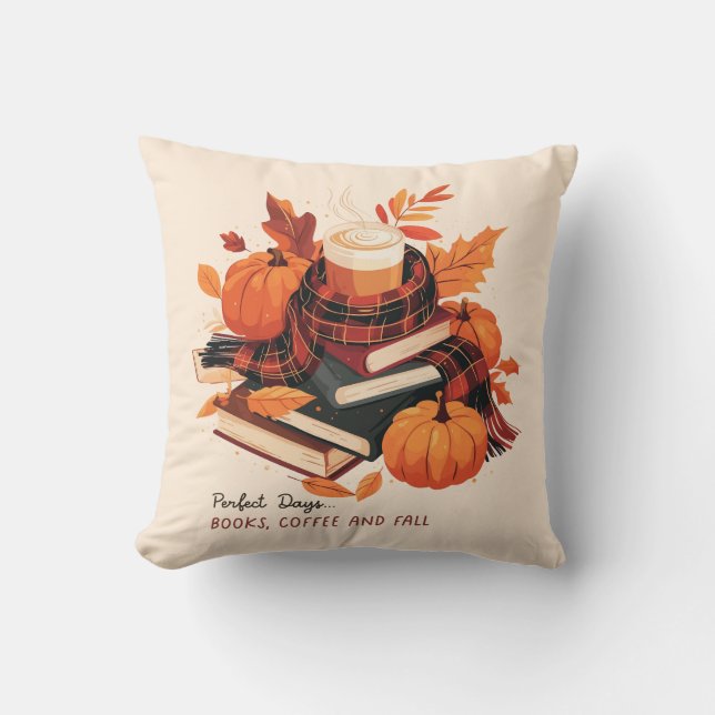 Cosy Oreiller d'automne - Décor d'automne avec Cit (Recto)