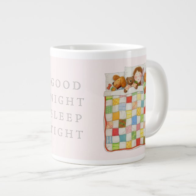 COSY QUILT Big Mug - Rose (Devant droit)