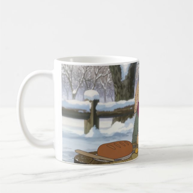 Cosy Rabbit Tea Mug (Gauche)
