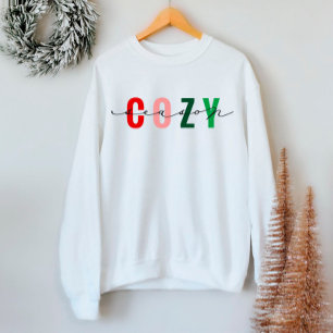 Cosy Season Cute Calligraphy Sweatshirt de vacance