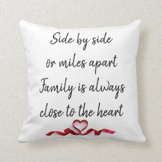Côte à côte coussin (bilatéral) de famille