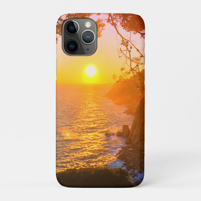 Côte, Coque-Mate coque iphone du soir (Dos)