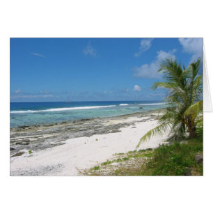 Côte de carte de Huahine