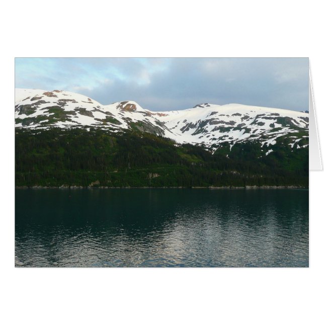 Côte de l'Alaska à Dusk (Devant horizontal)