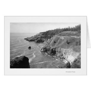 Côte de l'Oregon Nord de Look Out Cape Fowlweathe