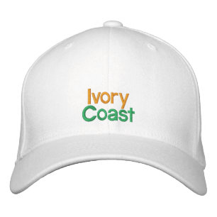 Côte d'Ivoire - Côte d'Ivoire Casquette brodé