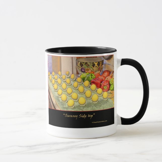 "Côté ensoleillé" 15oz. Tasses (Droite)