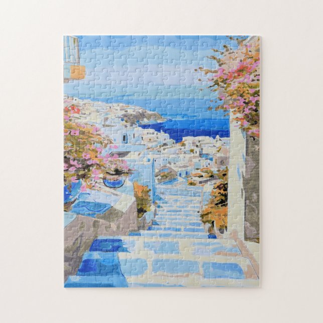 Côte grecque 3 puzzles (Vertical)