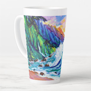 Côte Na Pali de Kauai Mug Tropical Sunset