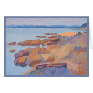"Côte près d'Antibes" par Henri Edmond Cross