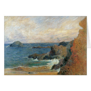 Côte rocheuse par Paul Gauguin, Impressionnisme Vi