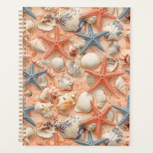 Côtière rustique - Coquillages, Poissons étoilés,  (Devant)