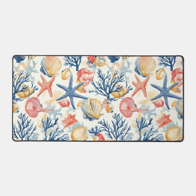 Côtière rustique - Coquillages, Starfish, Reef (10 (Recto)