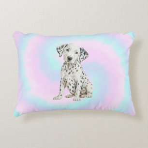 Coton bonbon chiot Coussin d'accent d'amour