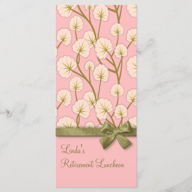 Coton Candy Bouquet Programme de la retraite (Devant)