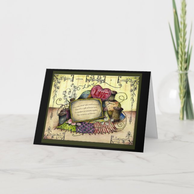 Coton carte cadeau pour les 2 ans de mariage (Devant)