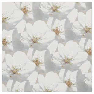 Coton de tissu de fleurs de cerisier de tissu de