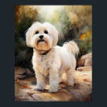 Coton De Tulear Chien Art Imprimer Poster<br><div class="desc">Découvrez le cadeau parfait pour l'amoureux des chiens dans votre vie avec notre superbe imprimé d'art pour chien. Cette pièce unique allie le charme d'un portrait d'art de chien à la vitalité de l'art de mur d'animaux colorés. Que vous cherchiez à rehausser votre espace avec un décor de chien ou...</div>