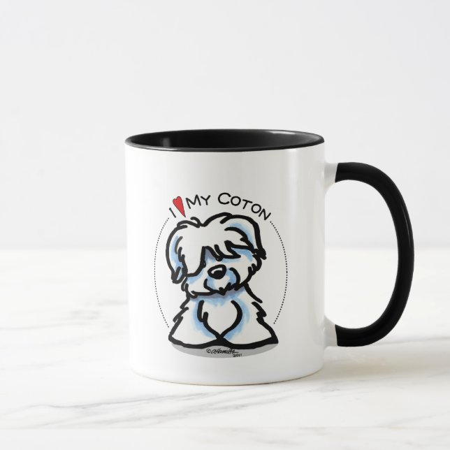 Coton de Tulear Lover Mug (Droite)