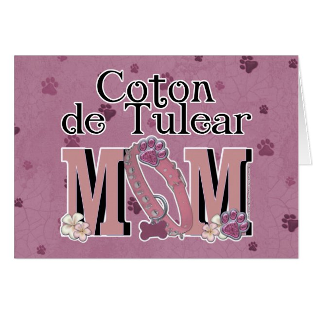 Coton de Tulear MOM (Devant horizontal)