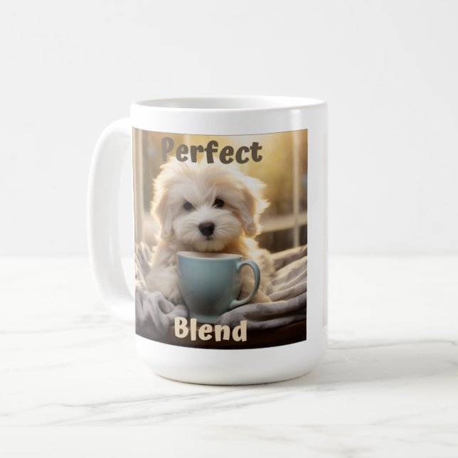 Coton de Tulear Mug (Devant gauche)