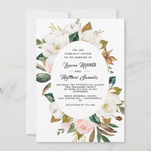 Coton et Faire-part de mariage Magnolia
