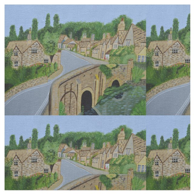 Cotswold England tissu coton (Fermer)