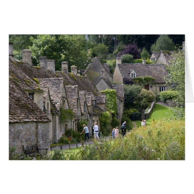 Cotswold maisons en pierre dans le village de (Devant horizontal)