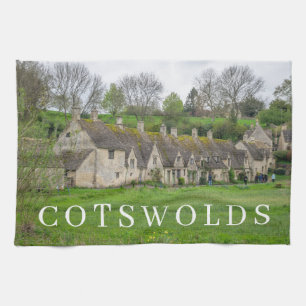 Cotswolds Bibury Arlington Row serviette à thé