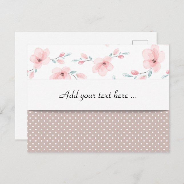 Cottage Charm Collection - Carte postale (Devant / Derrière)