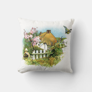 Cottage de campagne oreiller