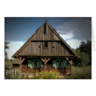 Cottage en bois - Carte