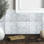 Cottage Français Floral Bleu et Blanc<br><div class="desc">Avec un design romantique à fleurs bleu et blanc poussiéreux,  ces carreaux rappellent les cottages français et les espaces cosy. Un ajout unique à la cuisine ou salle de bain.</div>