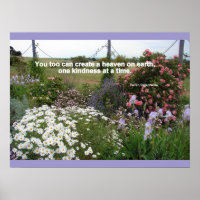 Cottage Garden Vous aussi pouvez créer une affiche