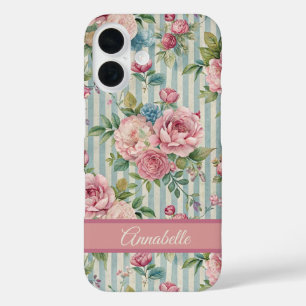 Cottage Rose Floral Pink iPhone / coque ipad