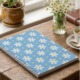 Cottagecore Fleur de Marguerite Esthétique Cahier 
