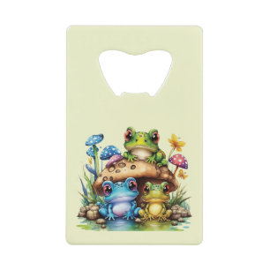 Cottagecore Toadstool Champignons et grenouille