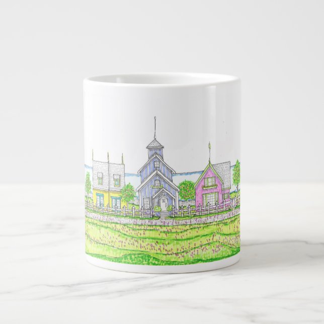 Cottages de plage Grande Mug (Devant)